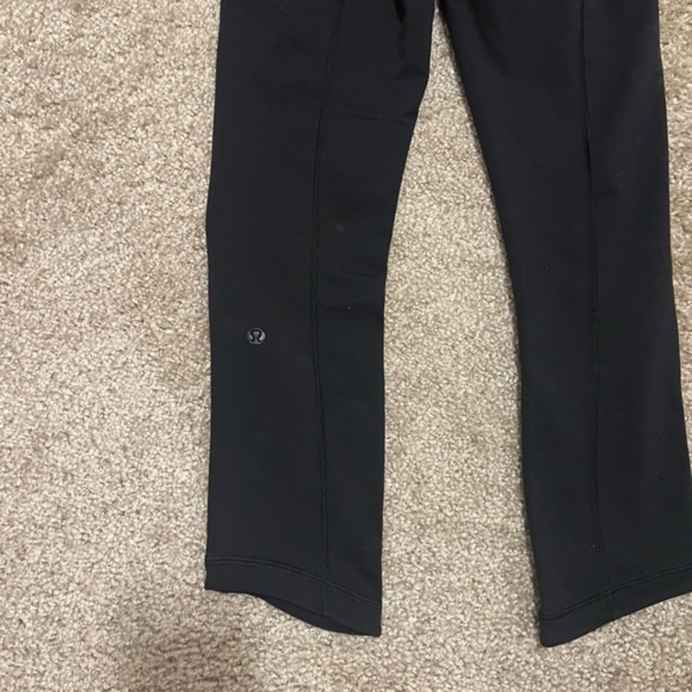 Lululemon‎ exquisite crop high rise black 2 - Picture 9 of 15